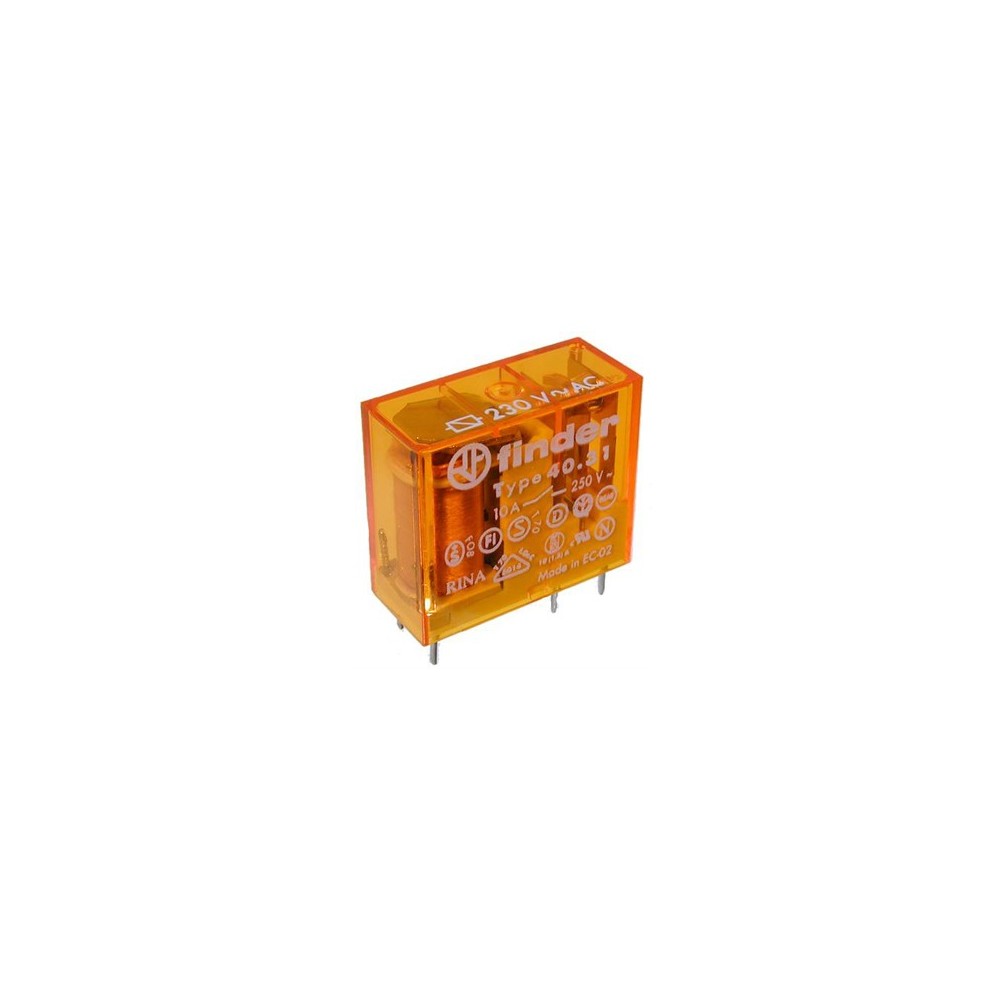 RELE 12VAC 1C 10A R:3.5mm CIRCUITO IMPRESSO