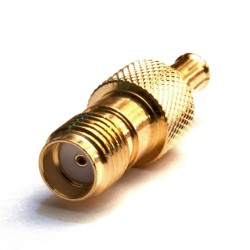 ADAPTADOR MCX MACHO / SMA FEMEA