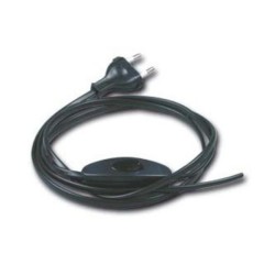 EXTENSAO CORRENTE FICHA MACHO + INTERRUPTOR PASSAGEM SEM FICHA FEMEA 1,5MT