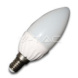 LAMPADA LED 4W E14 CHAMA CW BRANCO FRIO