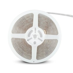 FITA LED SMD  60LED 12VDC 5W BRANCO FRIO IP65 (METRO)