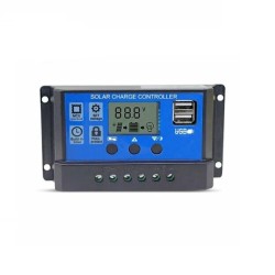 REGULADOR PAINEL FOTOVOLTAICO 30A 12/24VDC 2xUSB