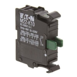 BLOCO CONTACTOS NA 6A/230VAC 3A/24VDC 22mm -25+70ºC