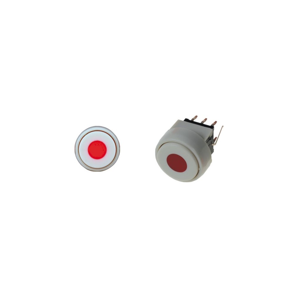 MICRO PULSADOR 1POS DPDT 30VDC 0,1A THT, LED