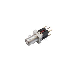 MICRO PULSADOR 1 POSIÇÃO SPST-NO; 12V 0.05A LED VERMELHO