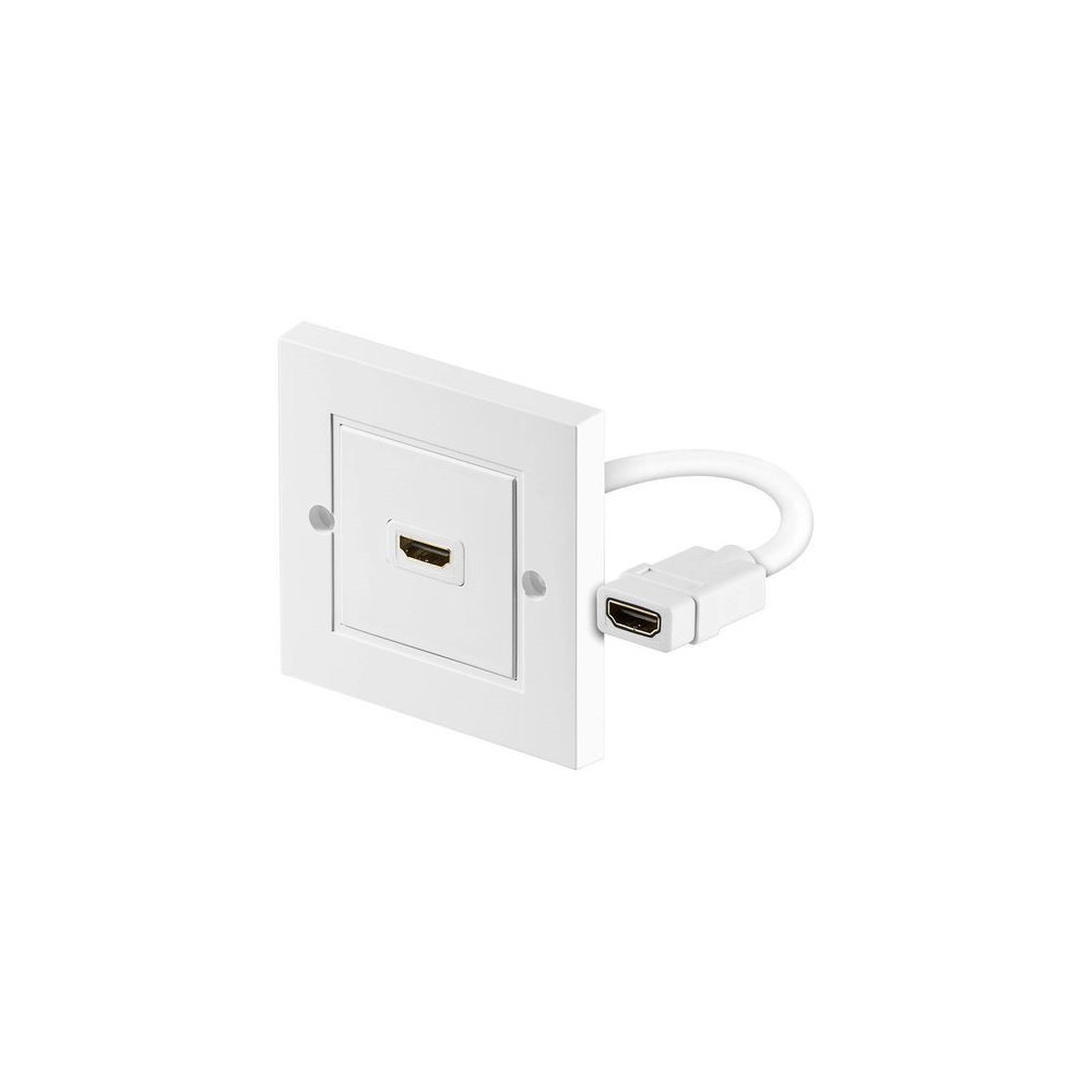 TOMADA PAREDE INTERIOR HDMI TOMADA PAREDE INTERIOR HDMI