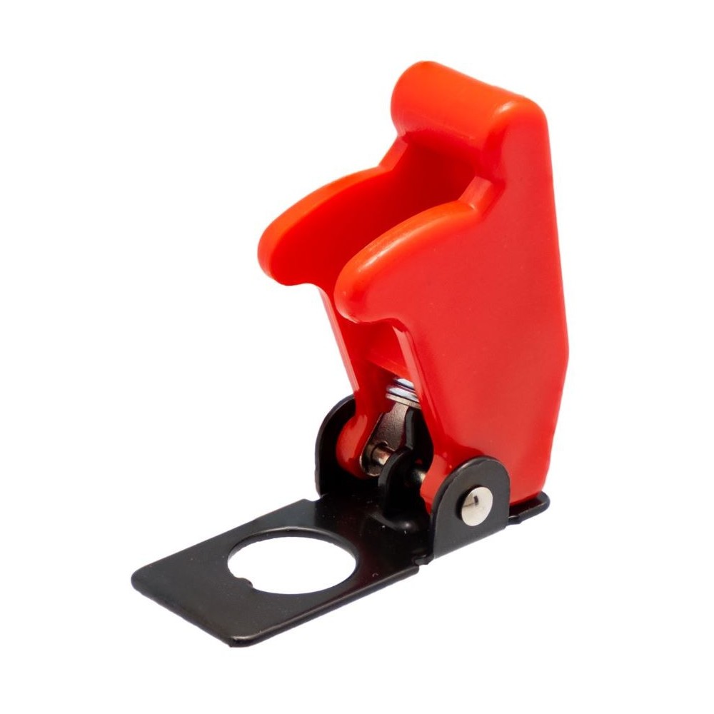 TAMPA 12,2MM VERMELHA PARA INTERRUPTOR