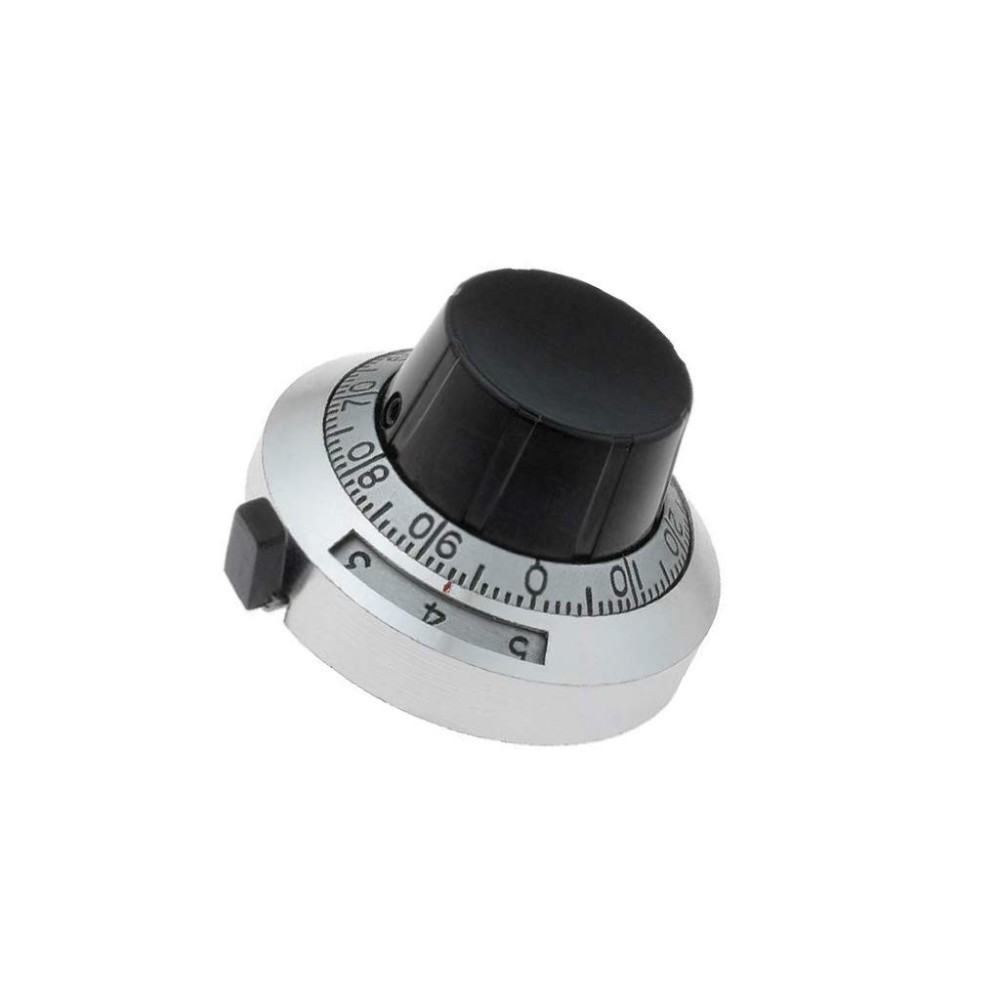 BOTAO MULTIVOLTAS (15 VOLTAS) Ø46mm P/ VEIO 6,35mm