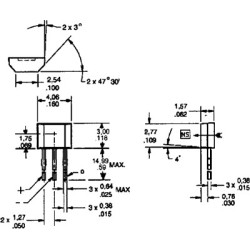SENSOR DE HALL BIPOLAR 20mA 3.8-30VDC