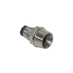 SUPORTE LED 5mm CROMADO