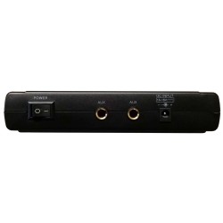 MICROFONE DE MÃO E CABEÇA S/FIOS +RECEPTOR VHF