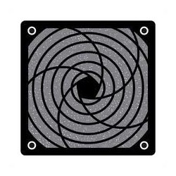 GRELHA PLASTICA COM FILTRO 8x8cm PARA VENTILADOR
