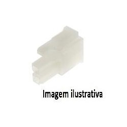 FICHA MOLEX 1 PINO  MACHO