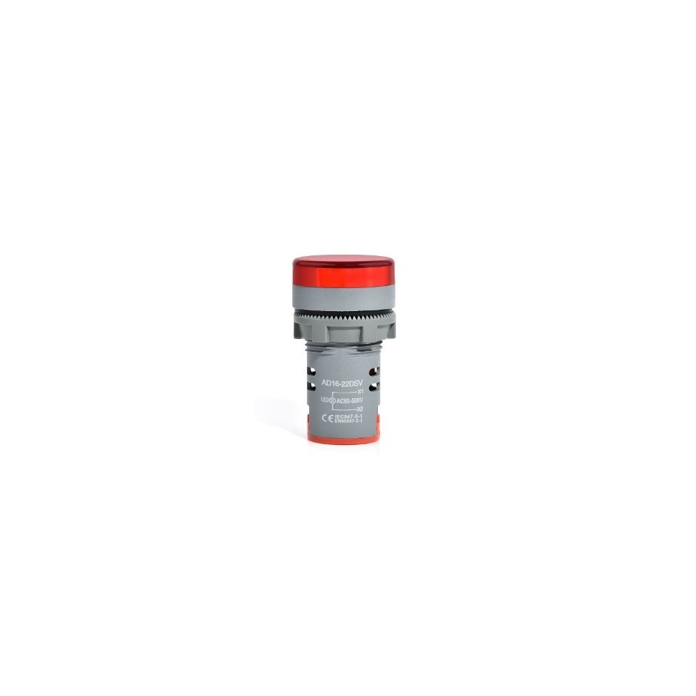 VOLTIMETRO AMPERIMETRO DIGITAL LED VERMELHO AD16-22AV / AC24-500V 5-100A