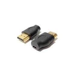 ADAPTADOR MICRO HDMI FEMEA / HDMI MACHO