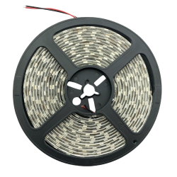 FITA FLEXIVEL 600 LEDS BRANCO QUENTE 12V 24W IP65 (1MT)