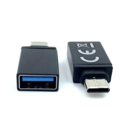 ADAPTADOR USB-C MACHO / USB-A FEMEA
