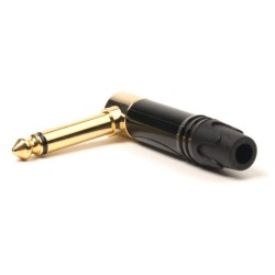 FICHA JACK 6.3 MONO CURVA METAL DOURADA