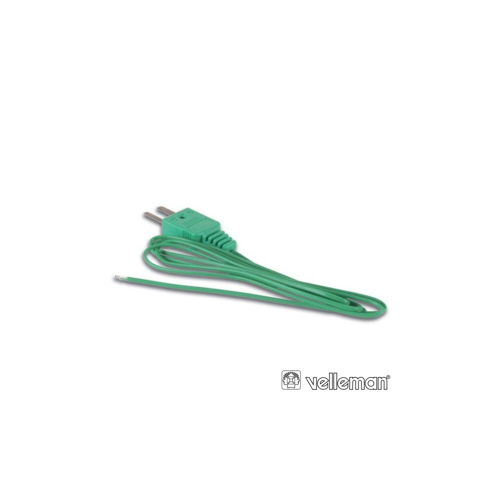 SONDA DE TEMPERATURA TIPO K VELLEMAN SONDA DE TEMPERATURA TIPO K VELLEMAN