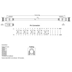 EXTENSAO HDMI MACHO / MACHO 5MTS