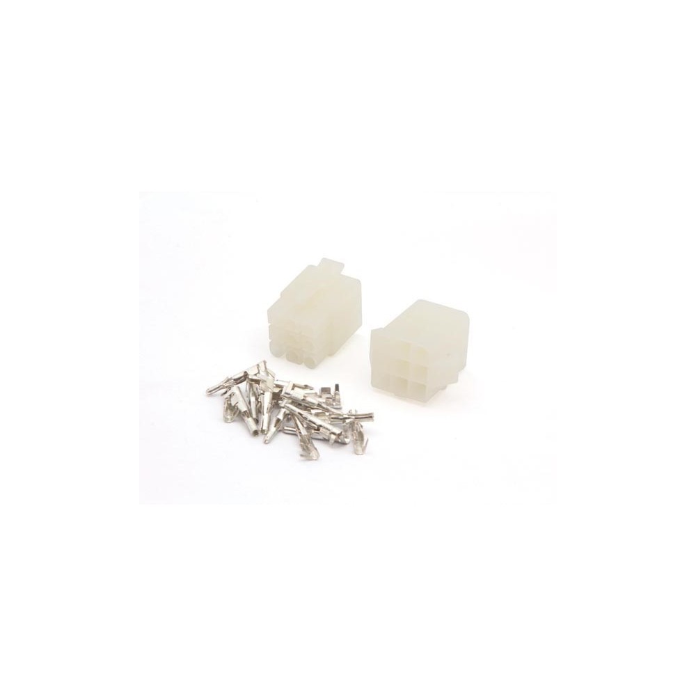 CONJUNTO FICHAS MOLEX 9 PINOS MACHO/FEMEA