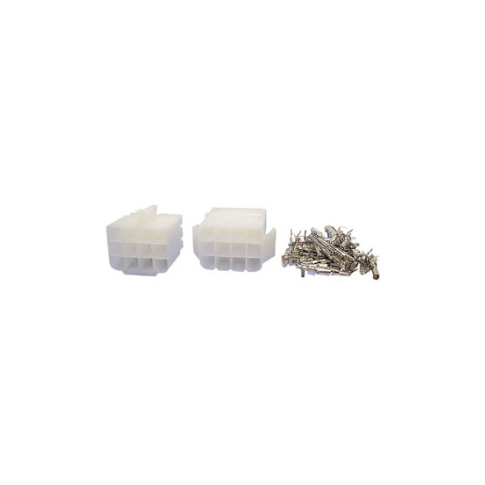CONJUNTO FICHAS MOLEX 12 PINOS MACHO/FEMEA CONJUNTO FICHAS MOLEX 12 PINOS MACHO/FEMEA