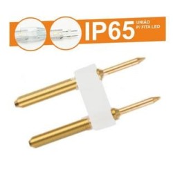 TERMINAL PARA FITA LEDS 230VAC MACHO/MACHO 2P.