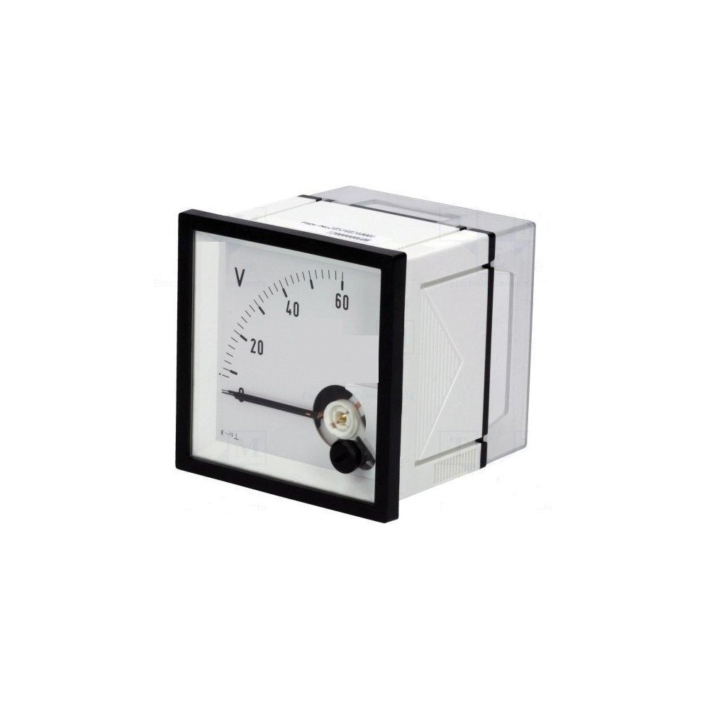 VOLTIMETRO PAINEL 0-60VDC  IP52