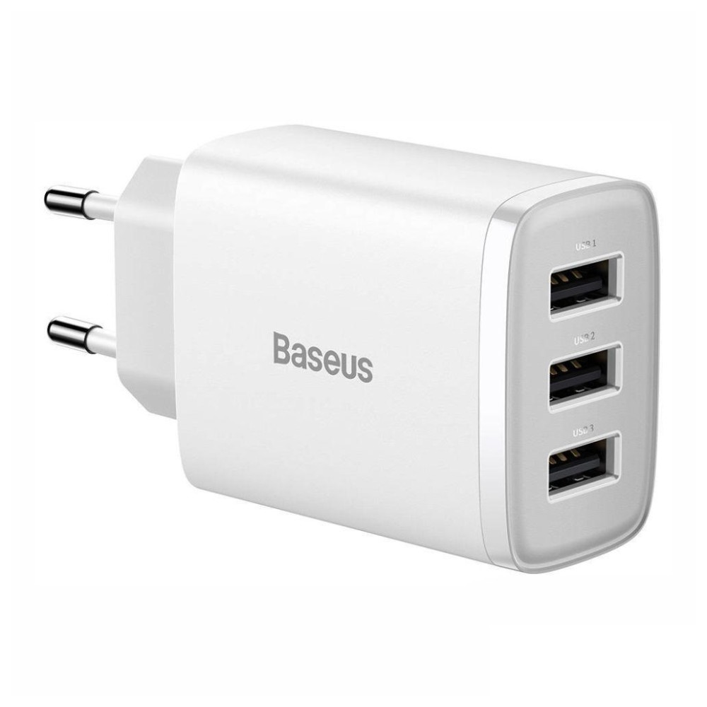 CARREGADOR 3xUSB-A 5V 17W