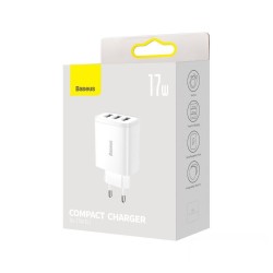 CARREGADOR 3xUSB-A 5V 17W