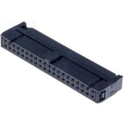 FICHA FLAT CABLE 20 PINOS FEMEA