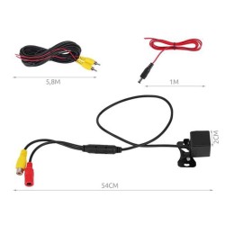 CAMERA MARCHA ATRAS AJUSTAVEL 170º IP68