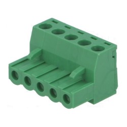 FICHA 05T FEMEA CIRCUITO IMPRESSO 12A 5.08mm
