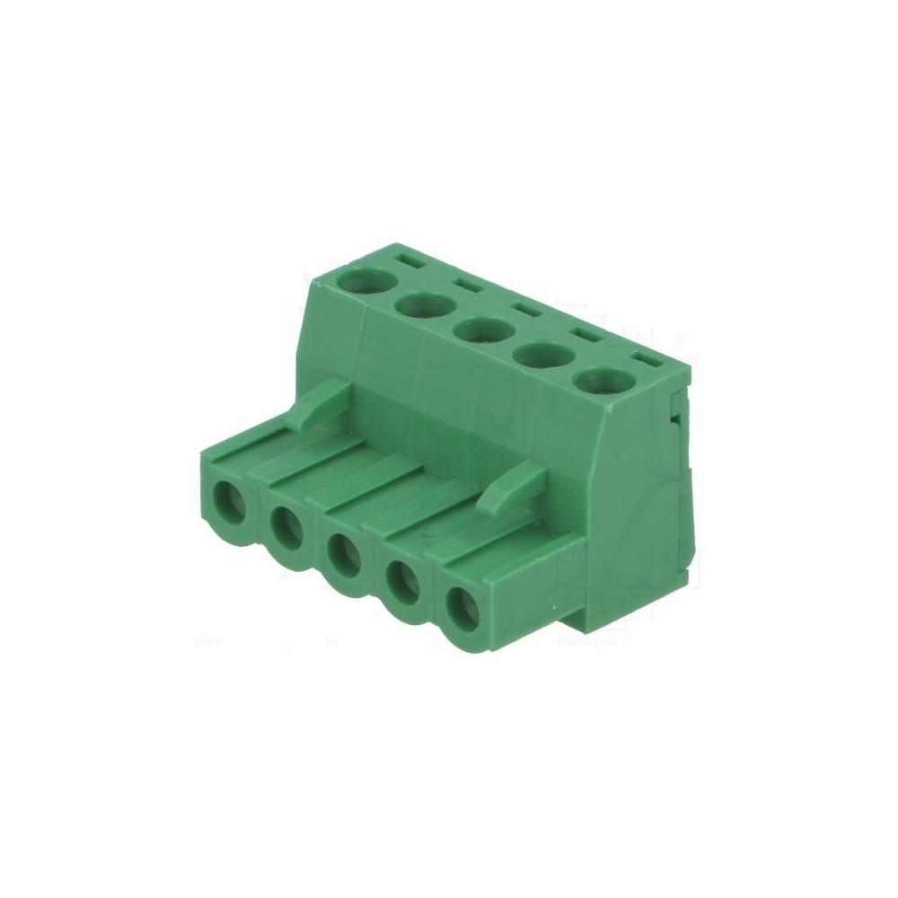 FICHA 05T FEMEA CIRCUITO IMPRESSO 12A 5.08mm