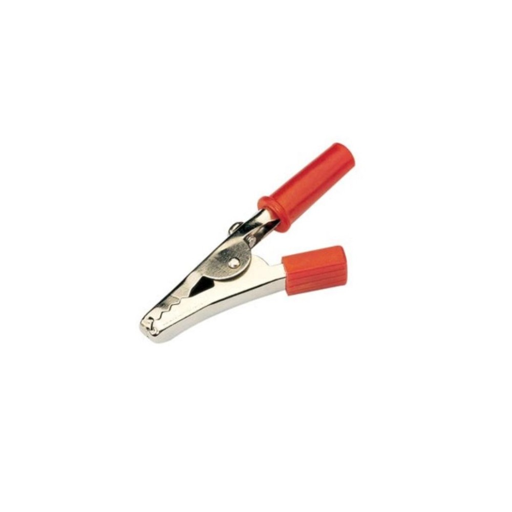 PINÇA CROCODILO ISOLADA VERMELHO