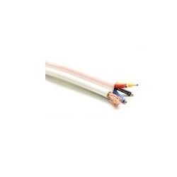 CABO PARA VIDEO PORTEIRO DIGITAL 4X1mm+COAXIAL