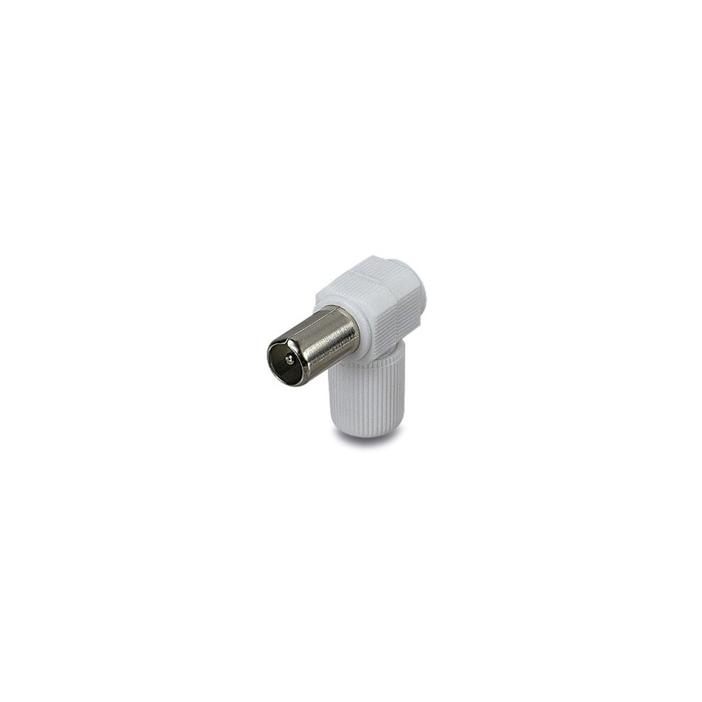 FICHA TV COAXIAL MACHO CURVA FICHA TV COAXIAL MACHO CURVA