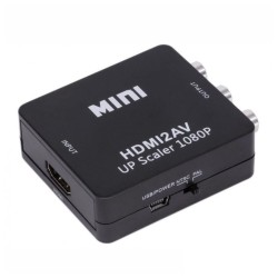 CONVERSOR HDMI A COMPOSTO + AUDIO