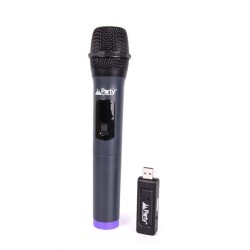 MICROFONE SEM FIOS  UHF C/ RECEPTOR USB PLS