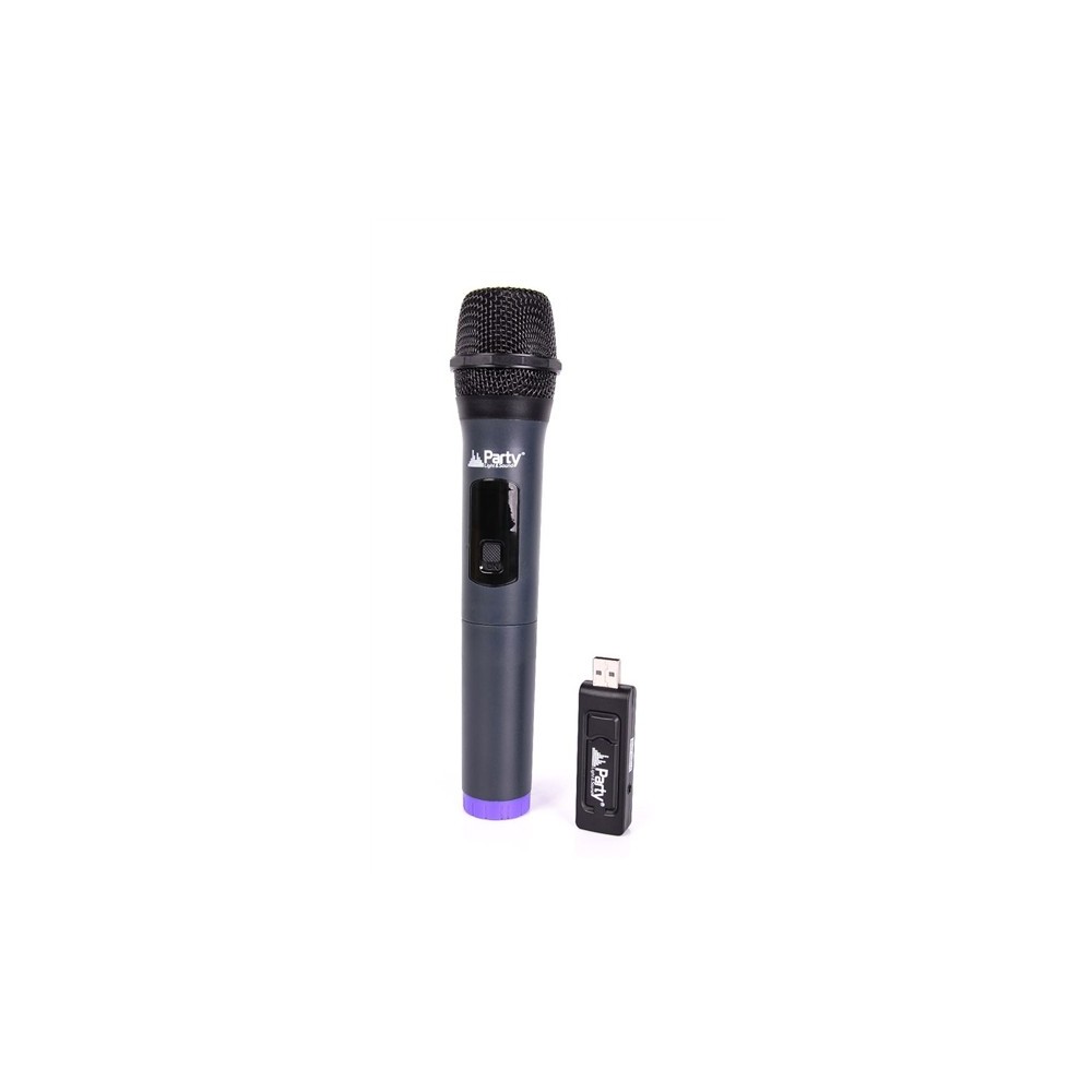 MICROFONE SEM FIOS  UHF C/ RECEPTOR USB PLS