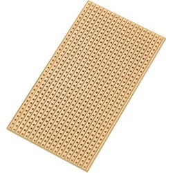 PLACA CIRCUITO IMPRESSO PERFURADA LINHAS 100x160mm