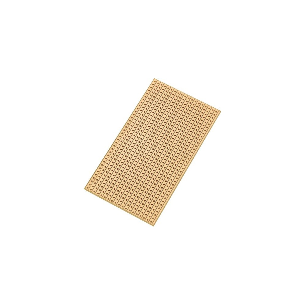 PLACA CIRCUITO IMPRESSO PERFURADA LINHAS 100x160mm PLACA CIRCUITO IMPRESSO PERFURADA LINHAS 100x160mm