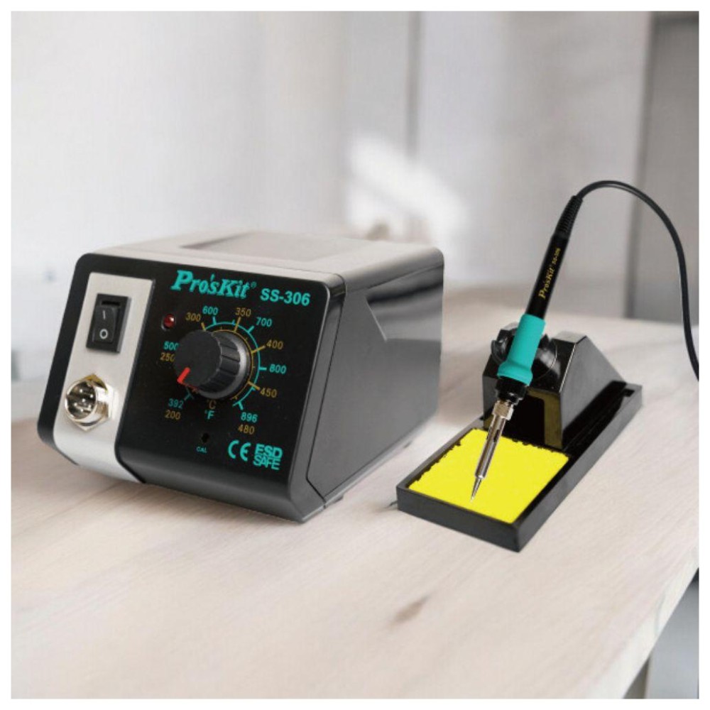 ESTACAO SOLDAR REGULAVEL 200-480º 60W PROSKIT