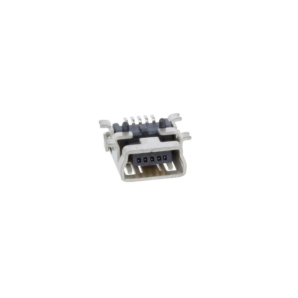 FICHA FEMEA CHASSI MINI USB-B SMD
