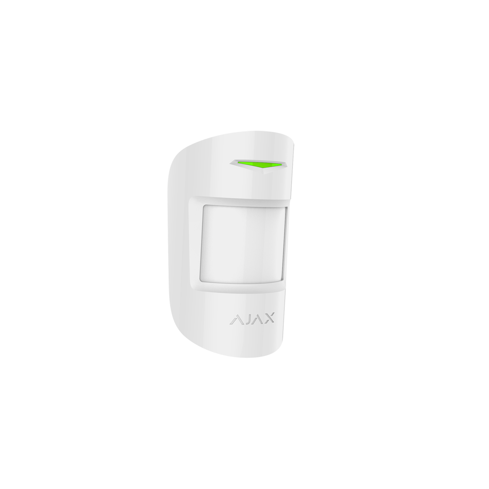DETECTOR MOVIMENTOS BRANCO P/ ALARME AJAX HUB