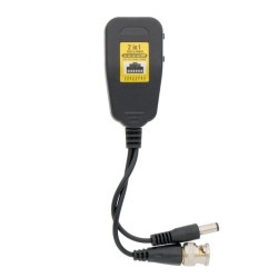 CONVERSOR PASSIVO 2XBALUN VIDEO AUDIO C/DC RJ45