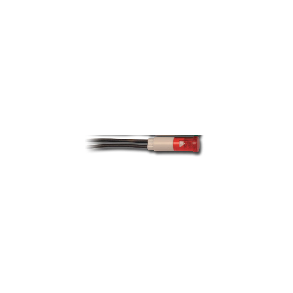 SINALIZADOR LUMINOSO COM FIOS 24V AC VERMELHO