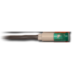 LED SINALIZADOR 12V C/FIO     VERDE