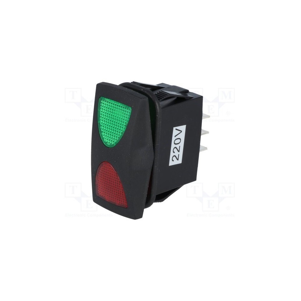 INTERRUPTOR 3POS ON-OFF-ON 10A 250VAC IP66