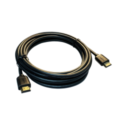 EXTENSAO HDMI DOURADO MACHO-MACHO 4K 5MTS